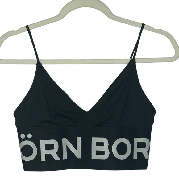 Bjorn Borg Black Logo Bralette - Picture 2 of 10